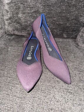 Rothy's Women's Pointed Flat in Purple size 8